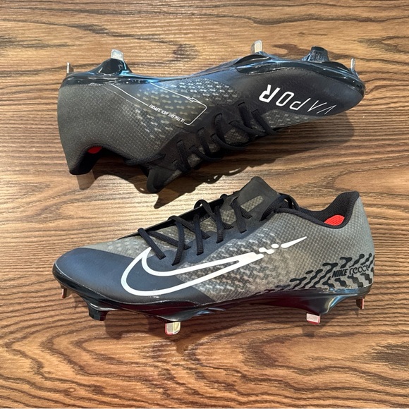 Size 12 Nike React Vapor Ultrafly Elite 4 Black Baseball Cleats DA0701-001 NEW main image 5